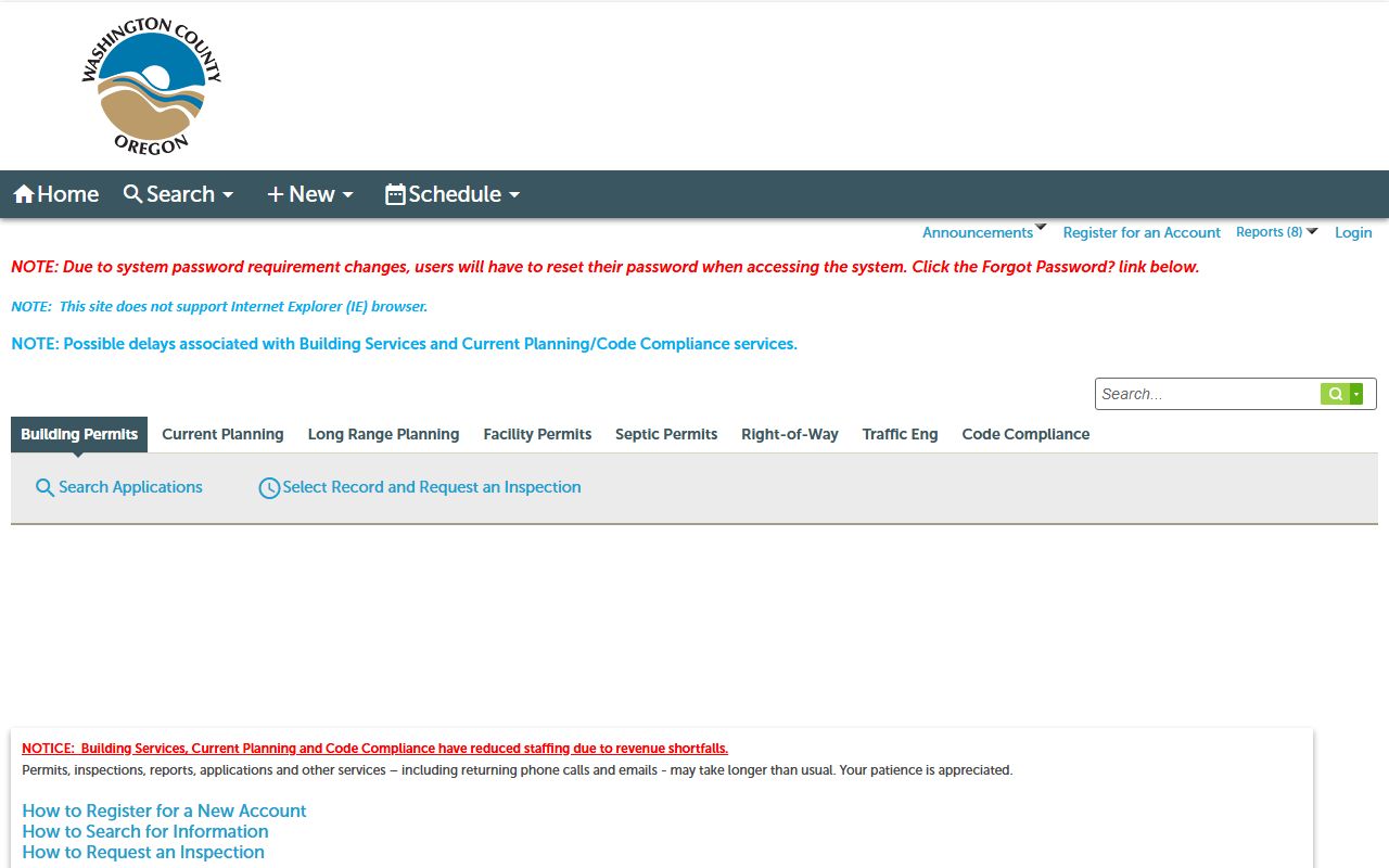 Oregon phone directory county government resource page